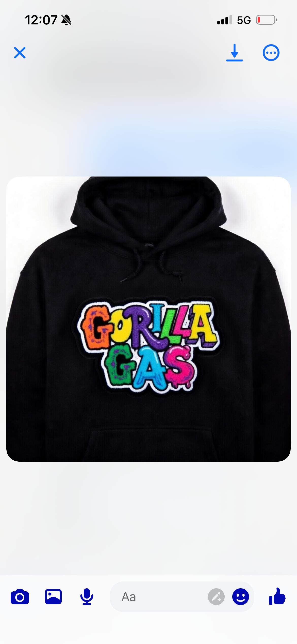 Gorilla Gas Patch hoodie